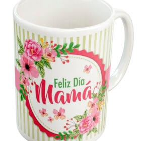 Mug personalizado con mensaje para el día de la madre
