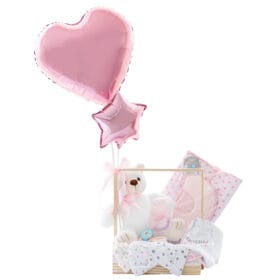 regalo para bebe con muñeco cambiador gorros y body personalizado