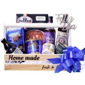 Ancheta para hombre con cervezas importadas en huacal