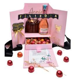 Caja Happy pink