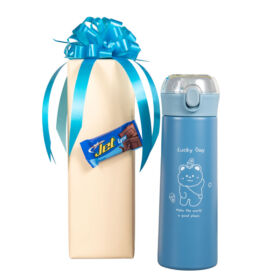 Regalo para niños, día del niño, regalos para el día del niño, detalle sorpresa para niños, termo y chocolatina para niños