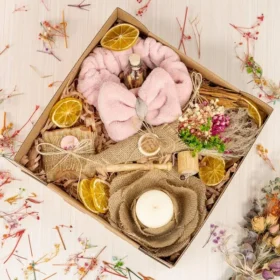 regalo para mujer, regalo de skincare relax para dama, regalo día de la mujer, vela aromática para regalar, regalo para mamá, regalo día de la madre, regalo de cuidado personal