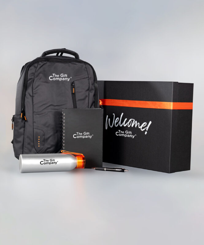 regalos personalizados para empresas, kits de bienvenida para empleados, merchandising